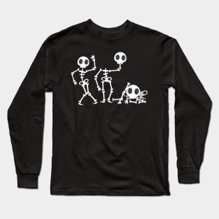 Dancing Skeletons Long Sleeve T-Shirt